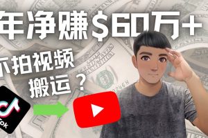 （4425期）Youtube变现项目：搬运国内视频Youtube赚钱$60万+（实操教程）