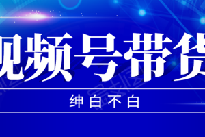 （1502期）2020年9月红利项目：视频号带货，实测单个账号稳定日收入300左右（附素材）