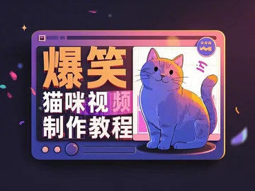 爆笑猫咪视频制作教程：简单操作，短视频搞米新策略！